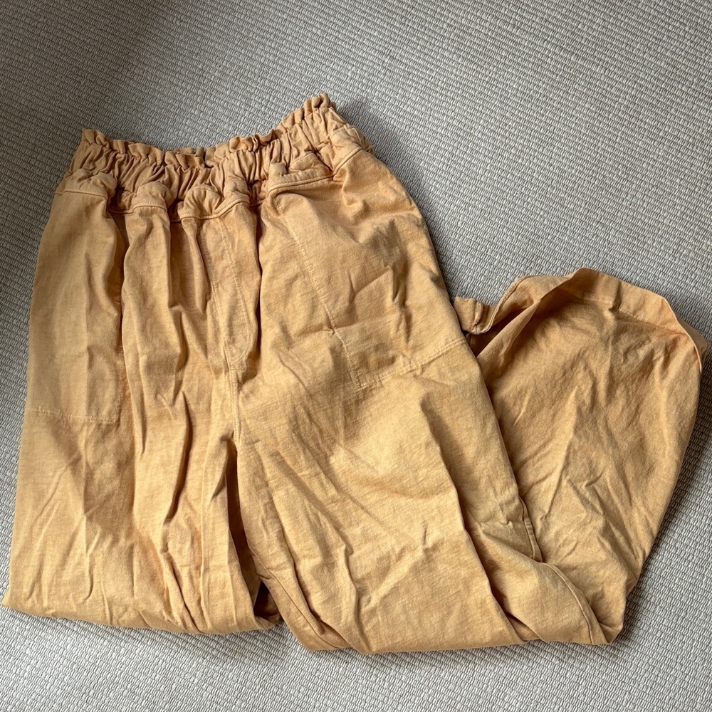 Free people beach pants wide leg